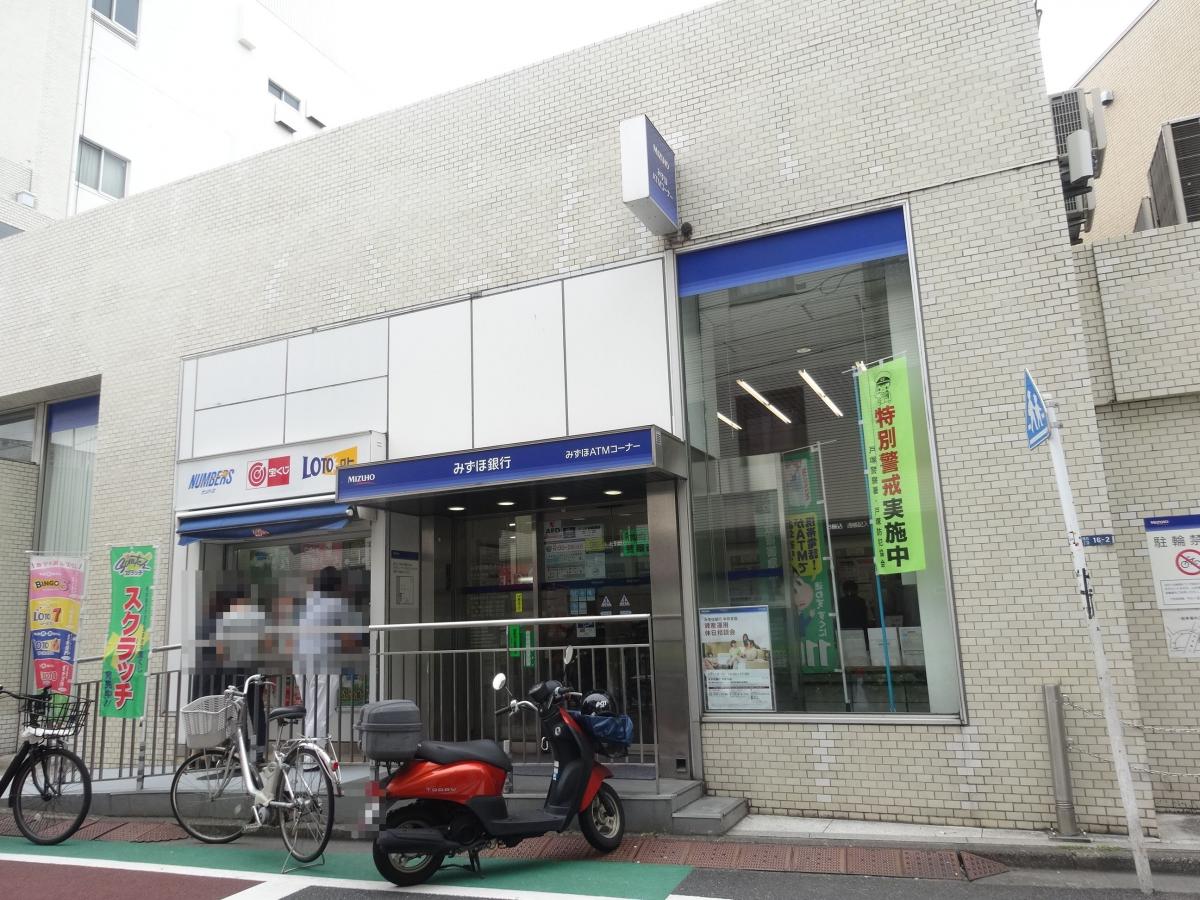 バンクマップ みずほ銀行中井支店 新宿区中落合