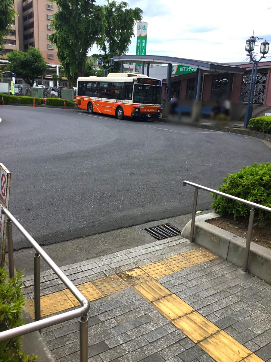 ユキサキナビ ライフバス ふじみ野駅西口 バス停留所 富士見市勝瀬