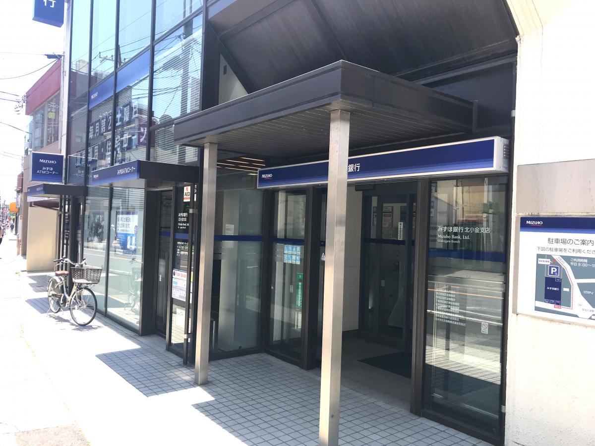 バンクマップ みずほ銀行北小金支店 松戸市小金