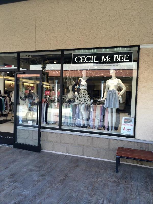 マーケットピア セシルマクビー あみプレミアム アウトレット店 稲敷郡阿見町吉原