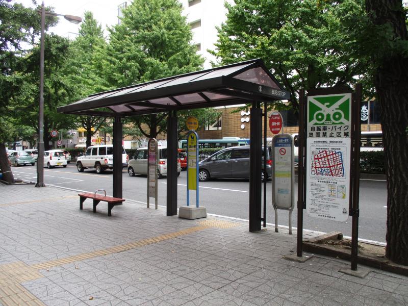 ユキサキナビ 仙台市営バス 広瀬通一番町 バス停留所