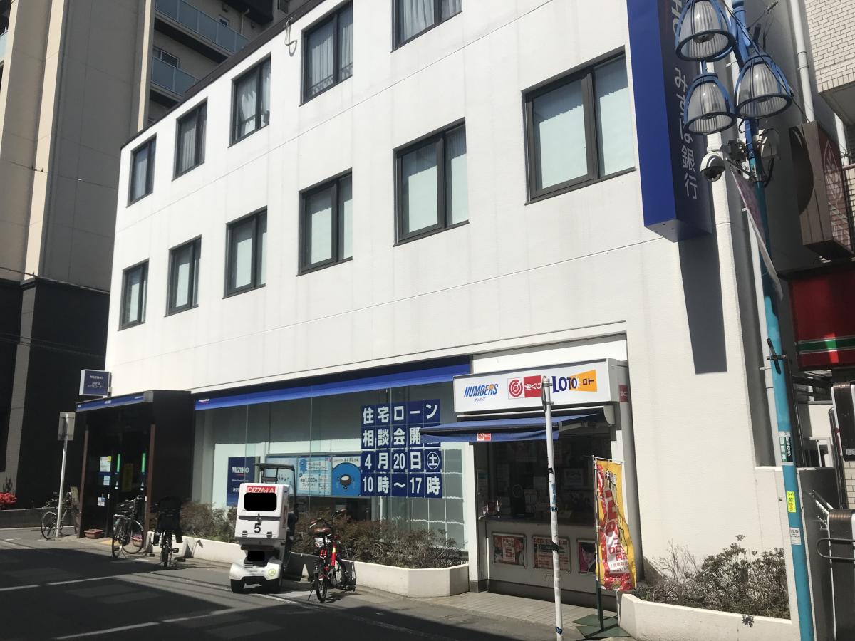 バンクマップ みずほ銀行池尻大橋支店 目黒区東山