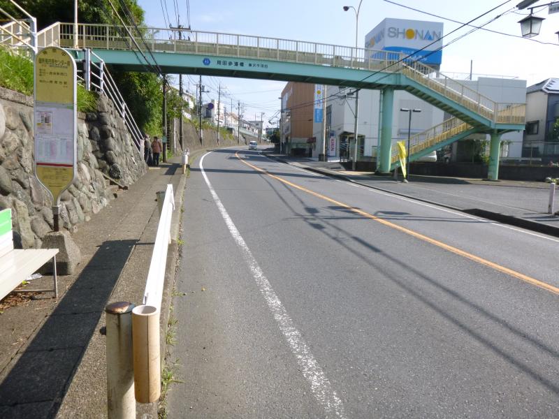 ユキサキナビ 神奈川中央交通 御所見市民センター前 バス停留所 藤沢市用田
