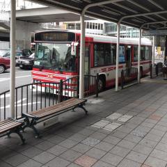 ユキサキナビ 京阪バス 枚方市駅南口 バス停留所 枚方市岡東町