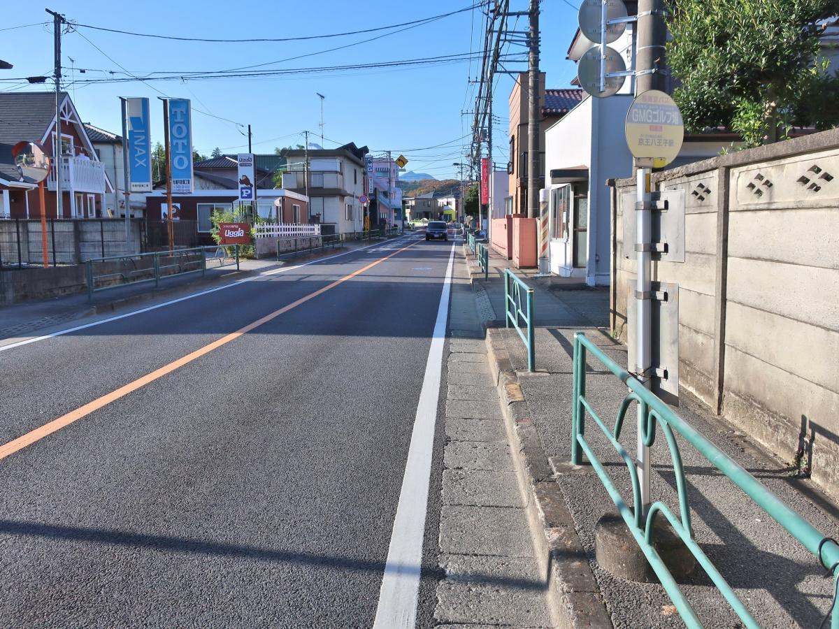 ユキサキナビ 西東京バス ｇｍｇゴルフ場 バス停留所 八王子市上川町