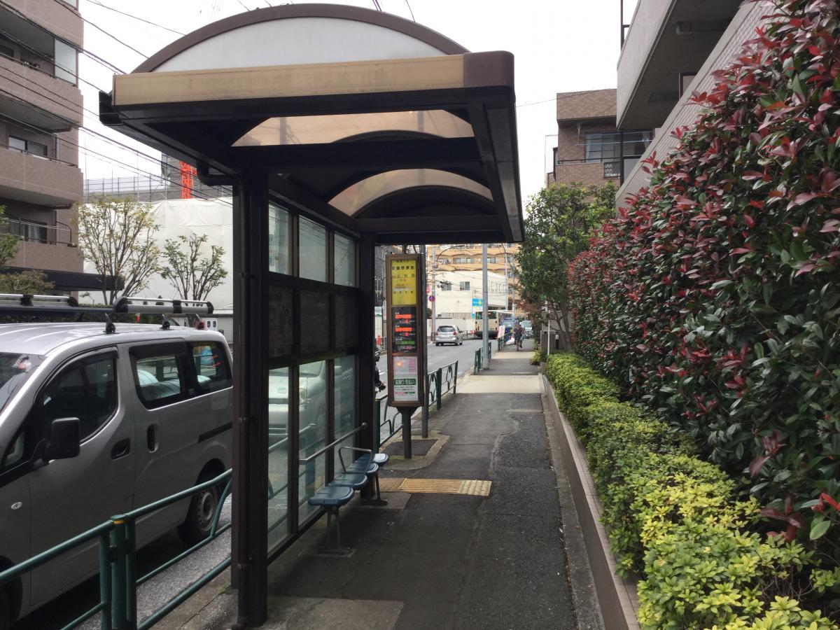 ユキサキナビ 西武バス 武蔵野寮前 バス停留所 練馬区立野町