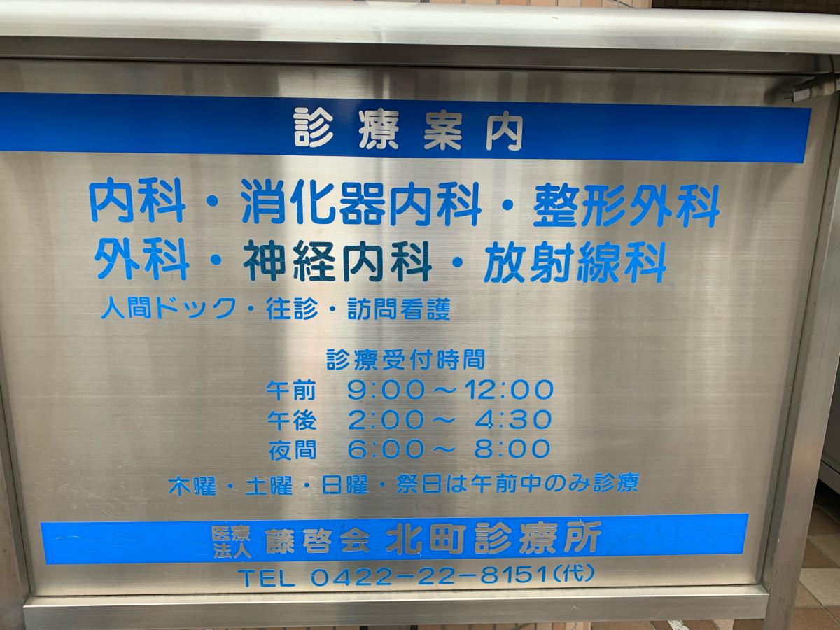 ドクターマップ 北町診療所 武蔵野市吉祥寺北町