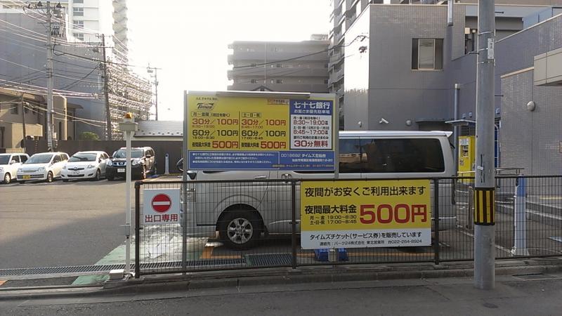 バンクマップ 七十七銀行北仙台支店 仙台市青葉区堤通雨宮町
