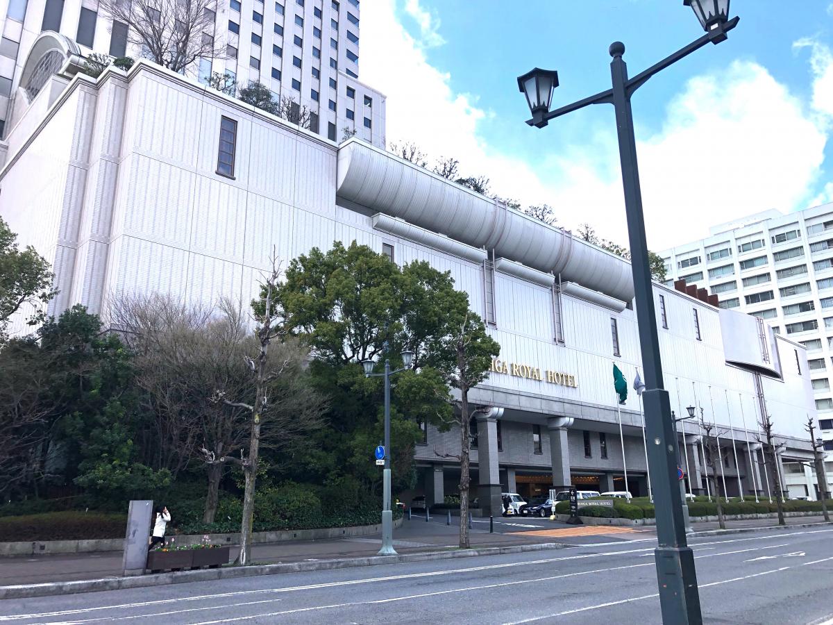 ハッピーペア 綺麗で大きなホテル リーガロイヤルホテル広島への口コミ