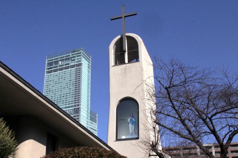 旅探 たびたん カトリック阿倍野教会 大阪市阿倍野区松崎町