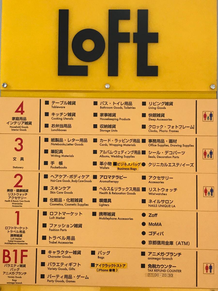 マーケットピア 京都ロフトの投稿写真一覧