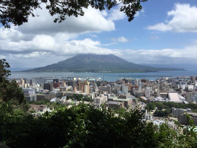 旅探 たびたん 城山公園展望台 鹿児島市城山町