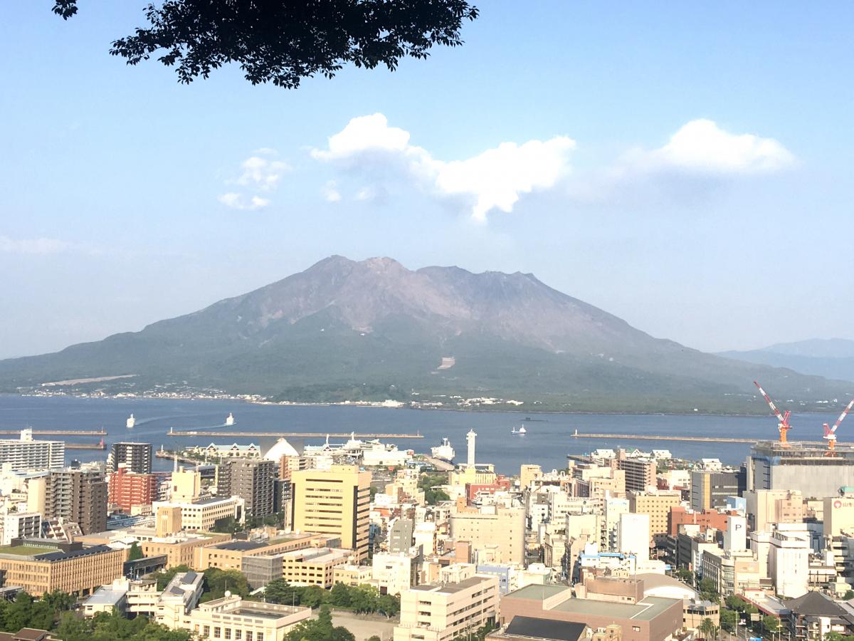 旅探 たびたん 城山公園展望台 鹿児島市城山町